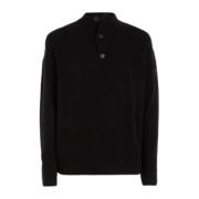 Calvin Klein Herr Quarter Zip Tröja Black, Herr