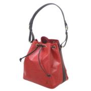 Louis Vuitton Vintage Pre-owned Tyg louis-vuitton-vskor Red, Dam