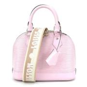 Louis Vuitton Vintage Pre-owned Tyg louis-vuitton-vskor Pink, Dam