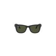 Ray-Ban Hopfällbar Wayfarer Solglasögon Black, Herr