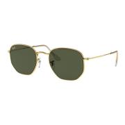 Ray-Ban Hexagonal Metall Solglasögon Yellow, Herr