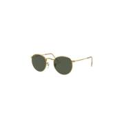 Ray-Ban Metall Runda Solglasögon Yellow, Herr