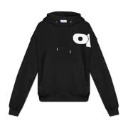 Off White Sweatshirt med logotyp Black, Herr