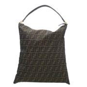 Fendi Vintage Pre-owned Tyg fendi-vskor Brown, Dam