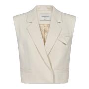 Copenhagen Muse Tailor Vest Jet Stream Beige, Dam