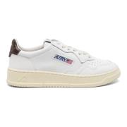 Autry Vit Rosa Läder Sneaker White, Dam