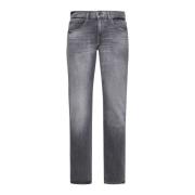 7 For All Mankind Grå Denim Jeans Gray, Herr