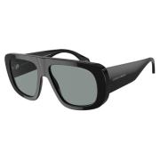 Giorgio Armani Solglasögon Ar8183 Svart Grå Linser Black, Unisex