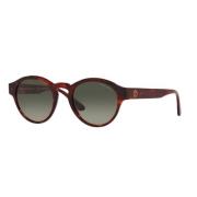 Giorgio Armani Röd Acetat Dam Solglasögon Red, Dam