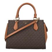 Michael Kors Elegant Marilyn Satchel Väska Brown, Dam