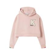 Kickers Big K W Hoody Lifestyle Sweatshirt Pink, Dam
