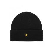 Lyle & Scott mössa Black, Herr