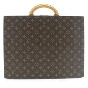 Louis Vuitton Vintage Pre-owned Tyg louis-vuitton-vskor Brown, Dam