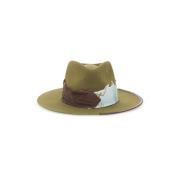 Nick Fouquet Embellished hat Green, Herr