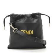 Fendi Vintage Pre-owned Laeder fendi-vskor Black, Dam