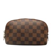 Louis Vuitton Vintage Pre-owned Tyg louis-vuitton-vskor Brown, Dam