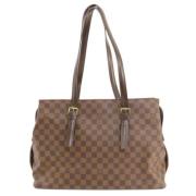 Louis Vuitton Vintage Pre-owned Canvas louis-vuitton-vskor Brown, Dam