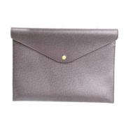 Louis Vuitton Vintage Pre-owned Tyg louis-vuitton-vskor Purple, Dam