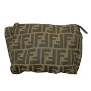 Fendi Vintage Pre-owned Canvas fendi-vskor Brown, Dam