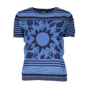 Desigual T-Shirts Blue, Dam