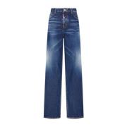 Dsquared2 5-Ficka Jeansbyxa i Blå Blue, Dam