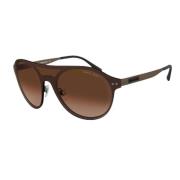 Giorgio Armani Brun Metall Solglasögon Ar6078-300613 Brown, Herr