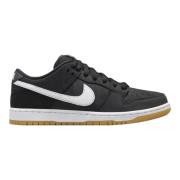 Nike Begränsad upplaga Svart Tuggummi Dunk Låg Pro Black, Herr