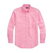 Ralph Lauren Rosa Skjortor för Män Ss24 Pink, Herr