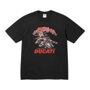 Supreme Begränsad upplaga Ducati Bike Tee Svart Black, Herr