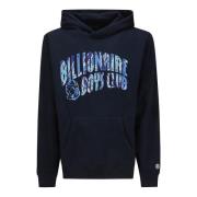 Billionaire Boys Club Blå Camo Hoodie med Framficka Blue, Herr