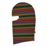 Gallo Grön Fleece Balaclava med Ränder Multicolor, Unisex