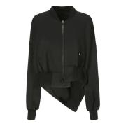 Yohji Yamamoto R-Unbalance Bomber Jacket Black, Dam