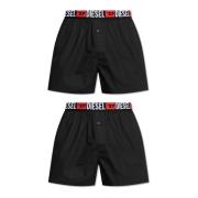 Diesel Tvåpack boxershorts Umbx-Starktwopack Boxer Black, Herr