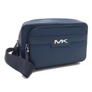 Michael Kors Pre-owned Pre-owned Laeder crossbodyvskor Blue, Dam