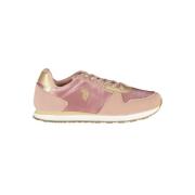 U.s. Polo Assn. Rosa Sneaker med Sportdetaljer Pink, Dam