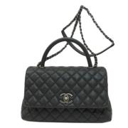 Chanel Vintage Pre-owned Tyg chanel-vskor Black, Dam