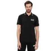 Emporio Armani EA7 Svart Polo Skjorta 3Dpf20 Pj03Z Black, Herr