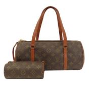 Louis Vuitton Vintage Pre-owned Canvas louis-vuitton-vskor Brown, Dam