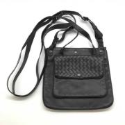 Bottega Veneta Vintage Pre-owned Laeder axelremsvskor Black, Dam