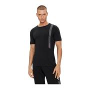 Emporio Armani Slim Fit Logo T-shirt - Svart Black, Herr