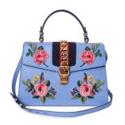 Gucci Vintage Pre-owned Laeder gucci-vskor Blue, Dam