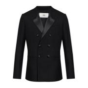 Ami Paris Ull Blazer Black, Herr