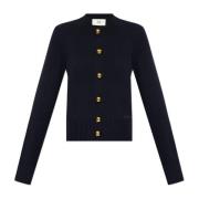 Ami Paris Cardigans Blue, Dam