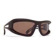 Mykita Marfa Shield Solglasögon Brun Brown, Unisex