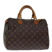 Louis Vuitton Vintage Pre-owned Canvas louis-vuitton-vskor Brown, Dam