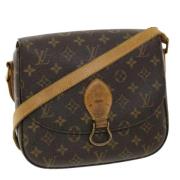 Louis Vuitton Vintage Pre-owned Canvas louis-vuitton-vskor Brown, Dam