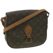 Louis Vuitton Vintage Pre-owned Canvas louis-vuitton-vskor Brown, Dam