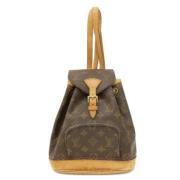 Louis Vuitton Vintage Pre-owned Canvas ryggsckar Brown, Dam