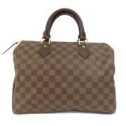 Louis Vuitton Vintage Pre-owned Canvas handvskor Brown, Dam