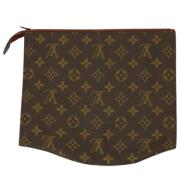 Louis Vuitton Vintage Pre-owned Canvas kuvertvskor Brown, Dam